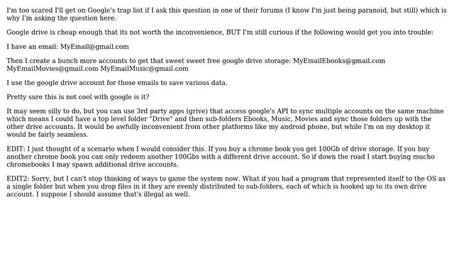 Using multiple google drive accounts to get around the 15Gb limit (2 Solutions!!) смотреть онлайн