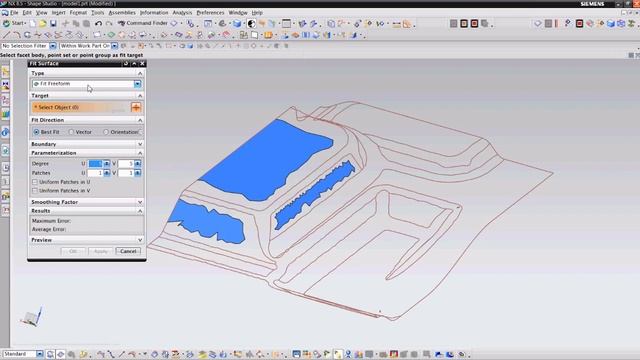 NX อธิบายการใช้คำสั่ง กลุ่ม Reverse Engineering เช่น Snip Facet смотреть онлайн