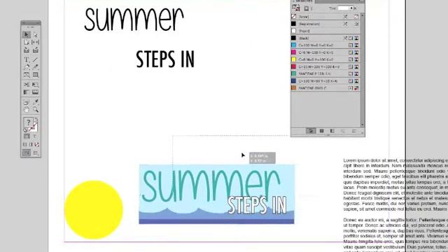 DES113 week 4 InDesign tips смотреть онлайн