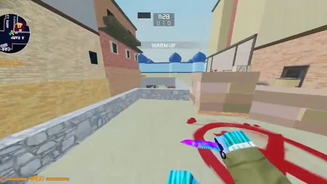 Smoke for short on dust2 Counter Blox: Reimagined смотреть онлайн