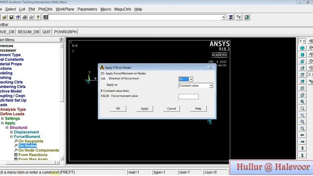 Truss Analysis of structure in Ansys Mechanical APDL смотреть онлайн