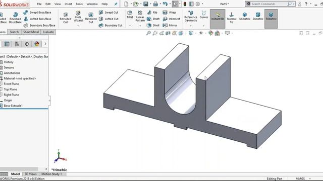 Solidworks Tutorials | Part-4 смотреть онлайн
