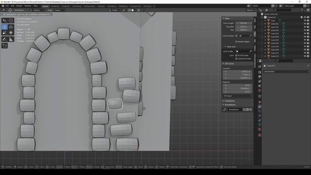 Modeling a stone house | Blender | Substance Painter смотреть онлайн