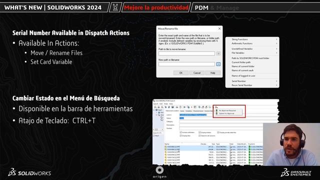 Novedades de SOLIDWORKS 2024: PDM смотреть онлайн