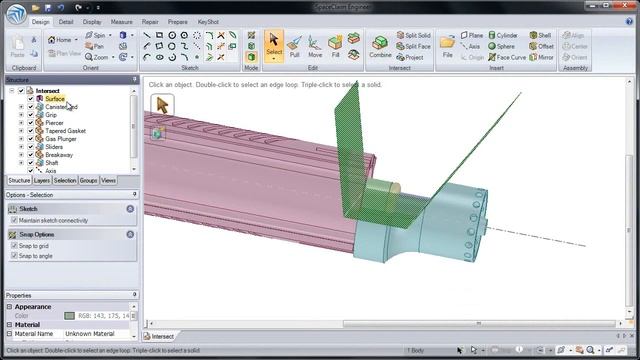 Intersect Group, Split solid and Combine ||Ansys SpaceClaim Tutorial #spaceclaim #ansys смотреть онлайн