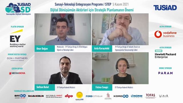 TÜSİAD SD² STEP 2021 - Dijital Dönüşümün Aktörleri için Stratejik Planlamanın Önemi смотреть онлайн