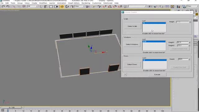 3dmax 인테리어 iso 벽체올리기(housecreator.mse) смотреть онлайн