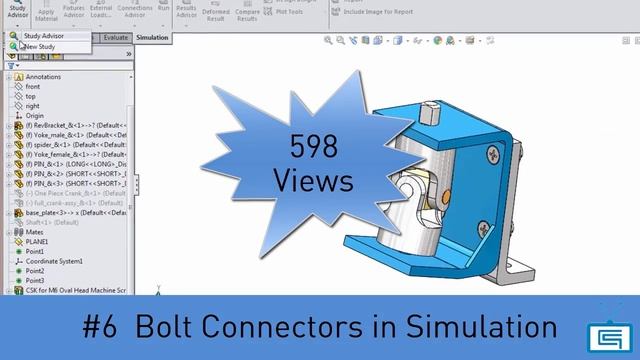 Top 10 Episodes in SolidWorks 2014 - Cimquest 2 Minute Tuesday смотреть онлайн
