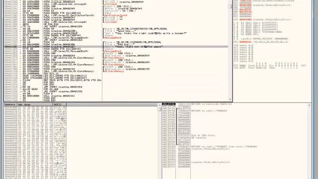 Simple OllyDBG Patching REC смотреть онлайн