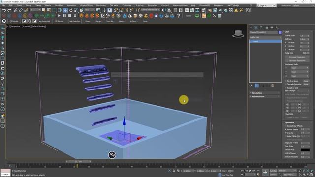 Best Tutorial For water simulation in Chaos Phoenix FD | 3ds Max | Corona render | Hindi tutorial смотреть онлайн