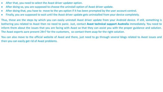 Uninstall Avast driver update from your android device in quick way смотреть онлайн