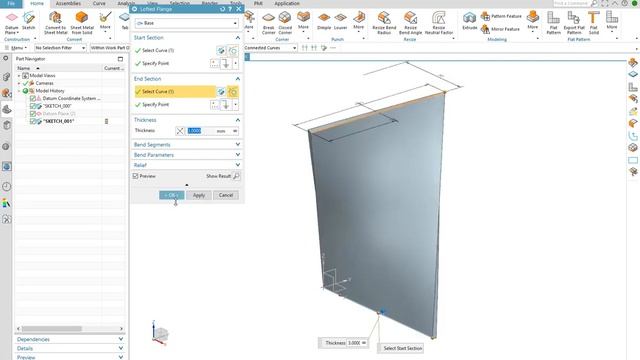 NX Sheet Metal: Create a 90 degree twist in NX Sheet Metal смотреть онлайн