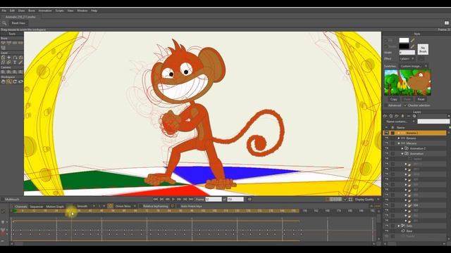 Tutorial de Como trabalhar com Onion Skin -# MOHO Studio Pro #tutorial смотреть онлайн