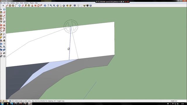 Texturing a curved surface in SketchUp смотреть онлайн