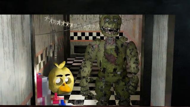 [Blender/sfm] My First Rendered animation . Springtrap смотреть онлайн