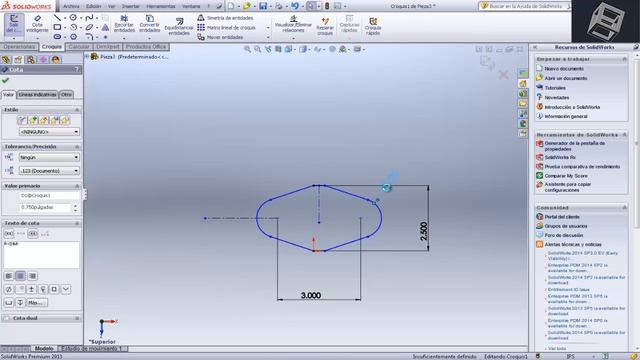 Ejercicio básico en Solidworks 2013 смотреть онлайн