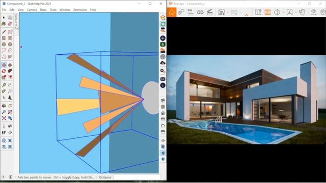 Enscape 3D for Sketchup || Exterior realistic Render Tutorial || Advenced Setting смотреть онлайн
