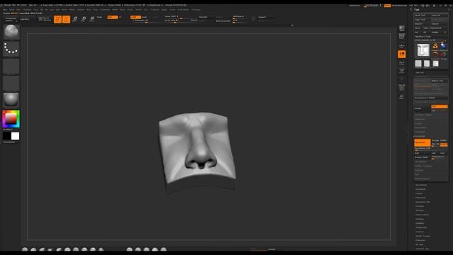 ZBrush Human Anatomy - Nose смотреть онлайн