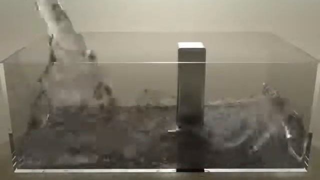 Filling with water. PFlow only. 3ds Max 2010 animation. смотреть онлайн