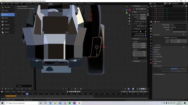 Transformers Heavyloader blender conception part 2 смотреть онлайн