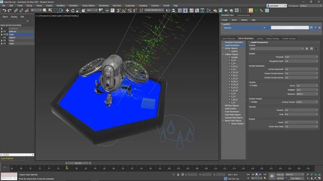 Fluids 3ds Max (No plugins) смотреть онлайн