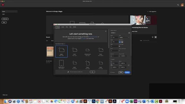 Creating a Card in Adobe InDesign: Setting up your Workspace смотреть онлайн