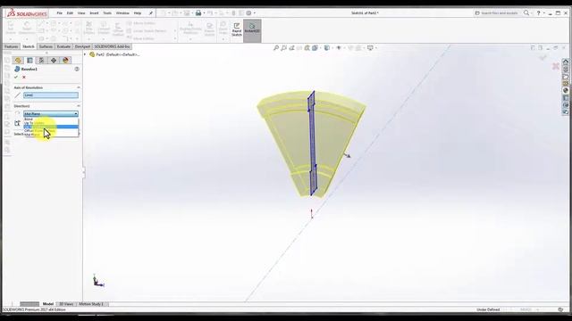 What's New in SOLIDWORKS 2017 Tutorials : Revolve | SOLIDWORKS 2018 смотреть онлайн