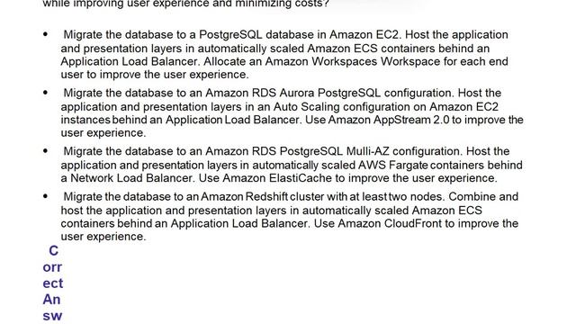 Part#:20 AWS SAP: AWS Certified Solutions Architect Professional - Questions and Answers смотреть онлайн