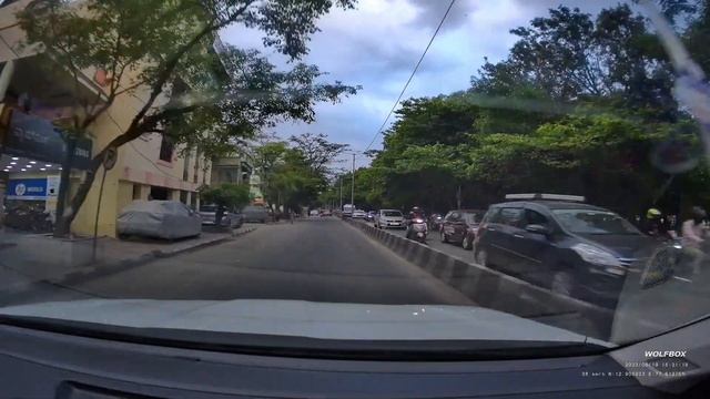 Wolfbox I07 3 Channel Dashcam 4k Video | SkodaKushaq #dashcam #wolfbox#skodakushaq