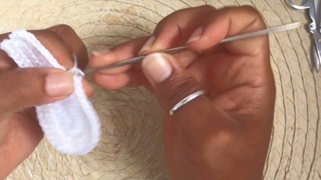 SUELAS A CROCHET PARA BEBÉ 4A6 MESES. PASO A PASO смотреть онлайн