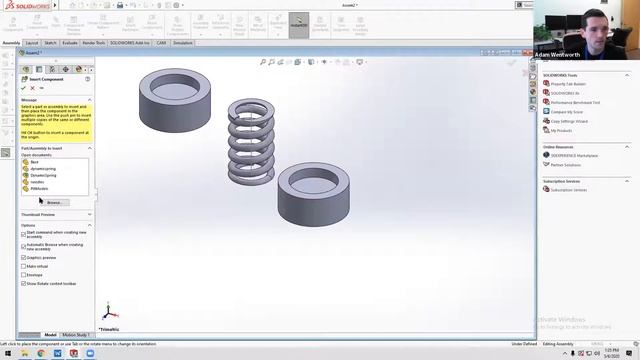 Solidworks Design Wizards (4 of 4) смотреть онлайн