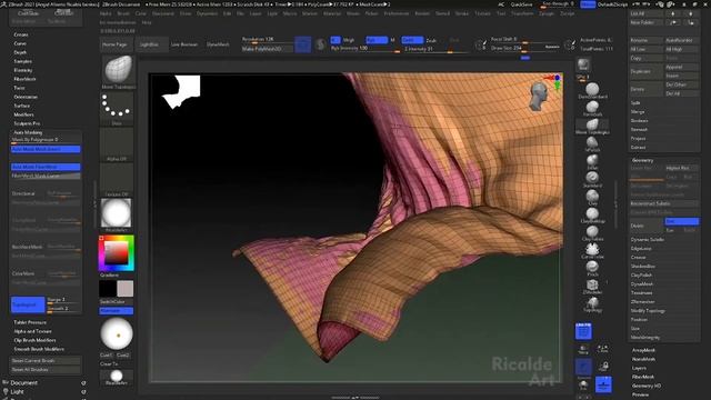 Dynamics Zbrush