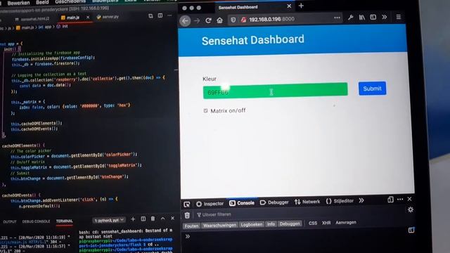 Sensehat Dashboard - iot смотреть онлайн