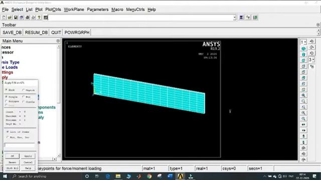 Static Analysis of an Isotropic Cantilever Beam | ANSYS Mechanical APDL | CAE made easy смотреть онлайн