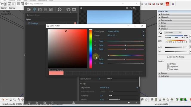 How to Light an Interior Day Scene - Vray for SketchUp смотреть онлайн