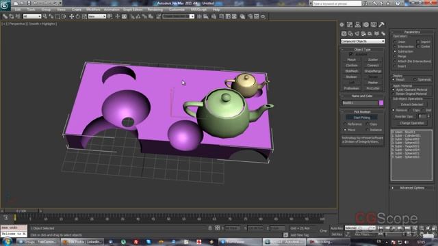 3dsMax Базовый Видео курс 20 урок 2 часть смотреть онлайн
