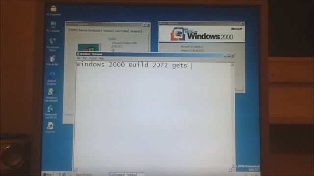 Windows 2000 Build 2072 Destruction смотреть онлайн