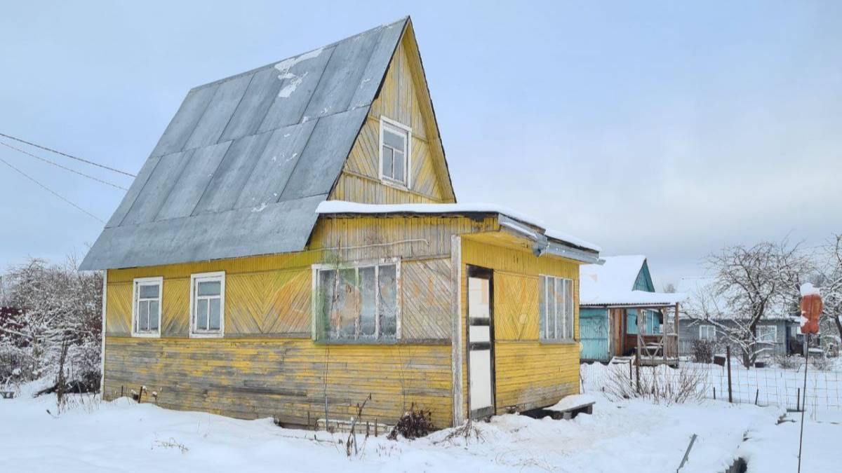 Дача - двухэтажная, крепкая, с банькой, сараем и беседкой смотреть онлайн