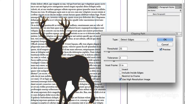 InDesign Tutorial: Clipping Path, Basics смотреть онлайн