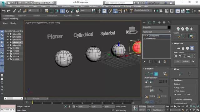 Box UV Mapping in 3ds Max смотреть онлайн