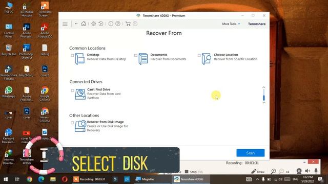 Tenorshare 4ddig - Windows Data Recovery  😍