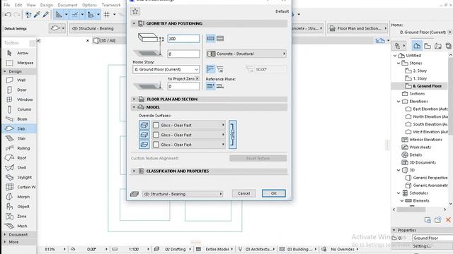 How to create a custom window in ArchiCAD with a Slab tool (Uko wakora idirishya) смотреть онлайн