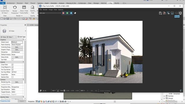 how to render(quick) with V-ray in Revit 2024 смотреть онлайн