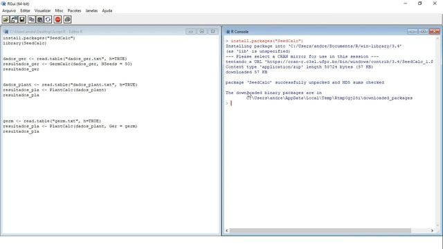 SeedCalc: a new R tool смотреть онлайн