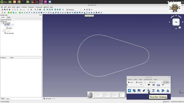 FREECAD #154 - CAM MECHANISM 2 смотреть онлайн