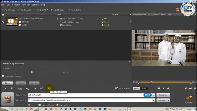 How to convert video after using Volume and Color Adjustment opting | Movavi Video Convertor смотреть онлайн