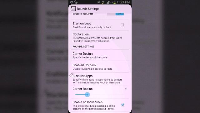 How to round the edges of your screen (android) смотреть онлайн