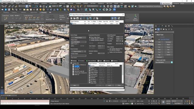Animated Car Traffic in 3ds Max FREE смотреть онлайн
