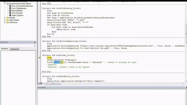 46. VBA - Application Part 2 Programming In Access 2013 (fixed audio) смотреть онлайн