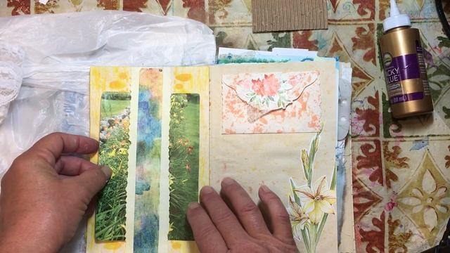 Journal on a Budget, Starting from Scratch, video 32, Finishing up a few pages :) смотреть онлайн